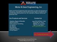 Motor & Gear Engineering, Inc