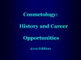 Cosmetology: PowerPoint PPT Presentation