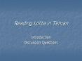 Reading Lolita in Tehran PowerPoint PPT Presentation