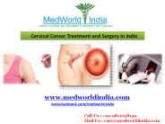 Most Advanced Cervical Cancer Care and Treatment in India