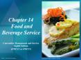 Chapter 14 Food and Beverage Service PowerPoint PPT Presentation