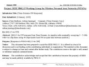 TDC proposal to 802.15.4a
