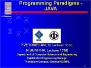 Programming Paradigms - JAVA