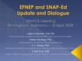 EFNEP and SNAP-Ed Update and Dialogue PowerPoint PPT Presentation