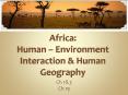 Africa: Human  PowerPoint PPT Presentation