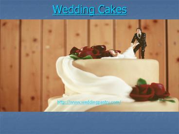 Wedding Cakes in USA