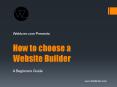 How to choose a website builder PowerPoint PPT Presentation