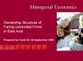 Ownership Structure of Family-controlled Firms in East Asia PowerPoint PPT Presentation