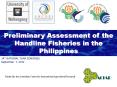 Preliminary Assessment of the Handline Fisheries in the Philippines PowerPoint PPT Presentation