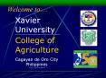Xavier University PowerPoint PPT Presentation