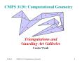 CMPS 3120: Computational Geometry PowerPoint PPT Presentation