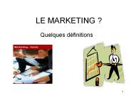 LE MARKETING ?