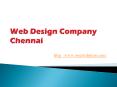 Web design company Chennai PowerPoint PPT Presentation