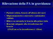 Rilevazione della PA in gravidanza