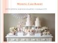 Wedding Cake Bakery PowerPoint PPT Presentation
