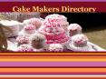 cake makers directory PowerPoint PPT Presentation