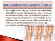 Knee replacement surgery