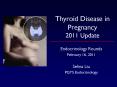 Thyroid Disease in Pregnancy 2011 Update PowerPoint PPT Presentation