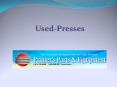 Printer's Parts and Equipments PowerPoint PPT Presentation
