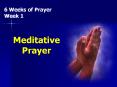 6 Weeks of Prayer Week 1 PowerPoint PPT Presentation