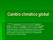 Cambio clim