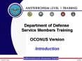 Department of Defense Service Members Training OCONUS Version Introduction PowerPoint PPT Presentation