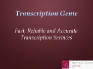 Transcription Genie - Australian Transcription Services