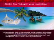 Fun Filled LTC Packages To Goa
