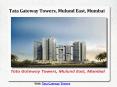 Tata New Launch-Tata Gateway Towers Mulund (E), Mumbai