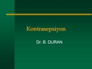 Kontrasepsiyon