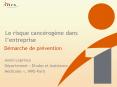 Le risque canc PowerPoint PPT Presentation