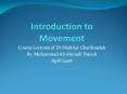 Introduction to Movement PowerPoint PPT Presentation