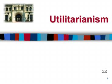 Utilitarianism