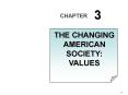 THE CHANGING AMERICAN SOCIETY: VALUES PowerPoint PPT Presentation