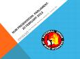 NUM PRESENTATION, PARLIAMENT- 20 FEBRUARY 2013 PowerPoint PPT Presentation