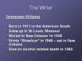 The Writer PowerPoint PPT Presentation