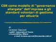 CSR come modello di  PowerPoint PPT Presentation