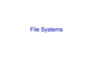 File Systems