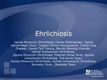 Ehrlichiosis