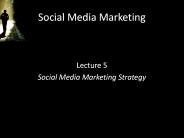 Social Media Marketing