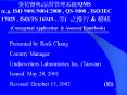 ????:??????/QMS                (e.g. ISO 9001/9004:2000 , QS-9000 , ISO/IEC 17025 , ISO/TS 16949 PowerPoint PPT Presentation