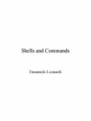 Shells and Commands