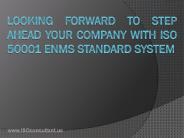 Download ISO 50001 Standard Training Presentation and Requirement