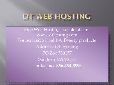 website hosting providers