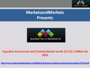 Cognitive Assessment and Training Market