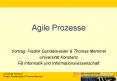 Agile Prozesse PowerPoint PPT Presentation