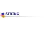 STRING