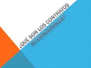 ¿Qué son los contratos internacionales?