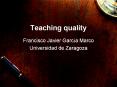 Teaching quality PowerPoint PPT Presentation