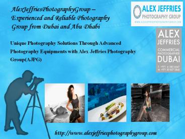 Get Professional Photographers in Dubai For Big Event